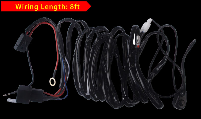 52''300W Combo LED Light bar+Wiring+Mount Bracket for 07-13 GMC Chevy