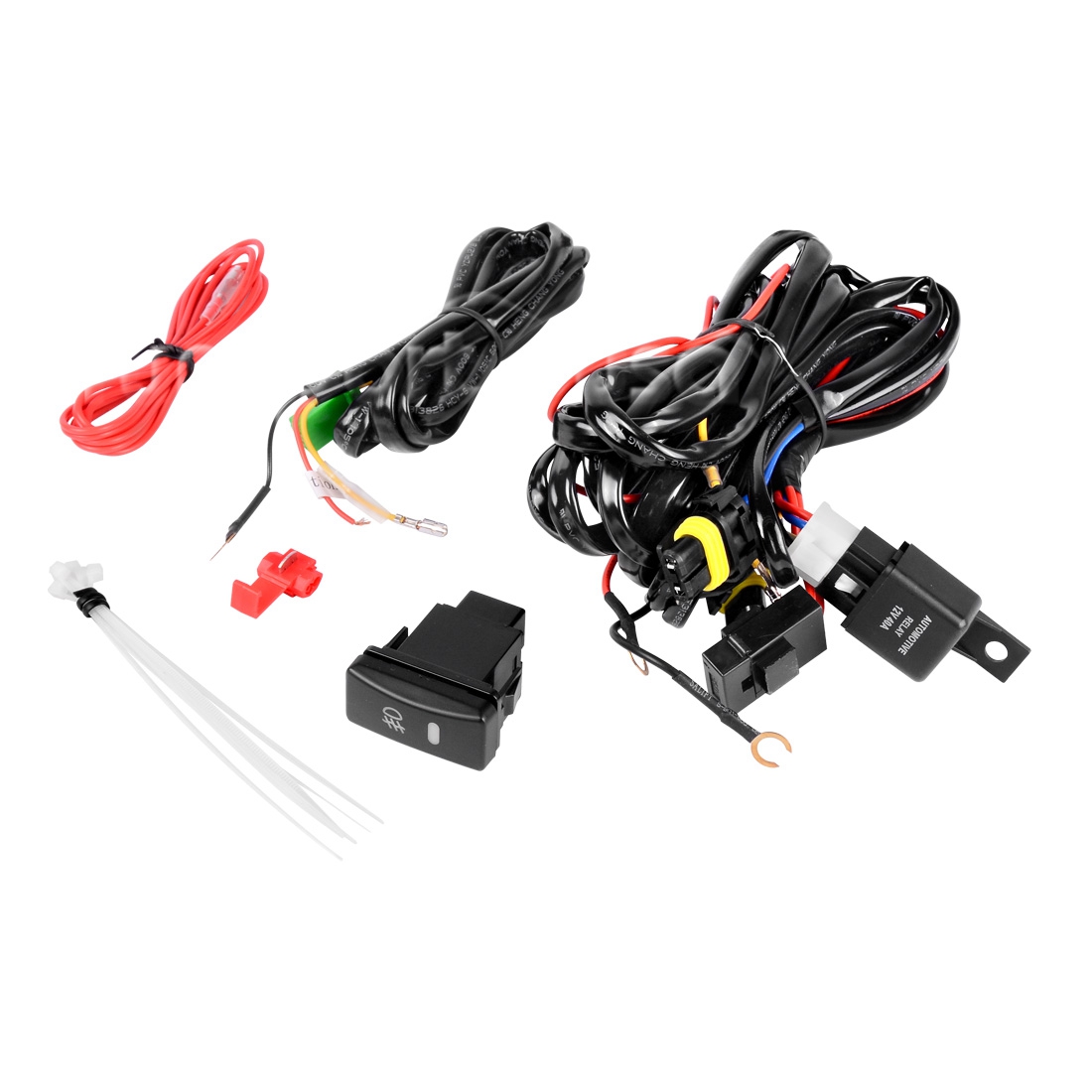 for 2014 2015 2016 Honda Odyssey Clear Bumper Fog Lights Lamps+Switch