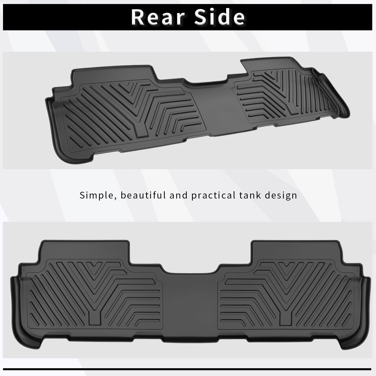Floor Mats for 20142019 Toyota Highlander Full Set Liner All Weather