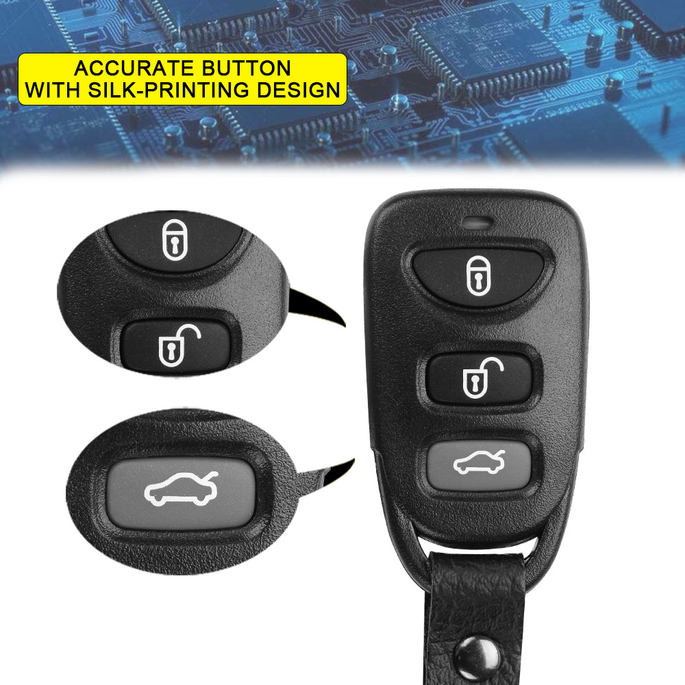 Remote Entry System Kits Automotive 2 Car Key Fob Keyless Entry Remote For 2006 2007 2008 2009 2010 Hyundai Sonata