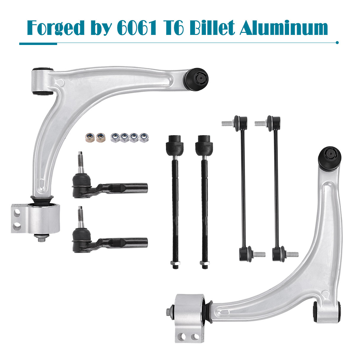 8pc For 20052010 Pontiac G6 Front Lower Control Arm w/Ball Joint