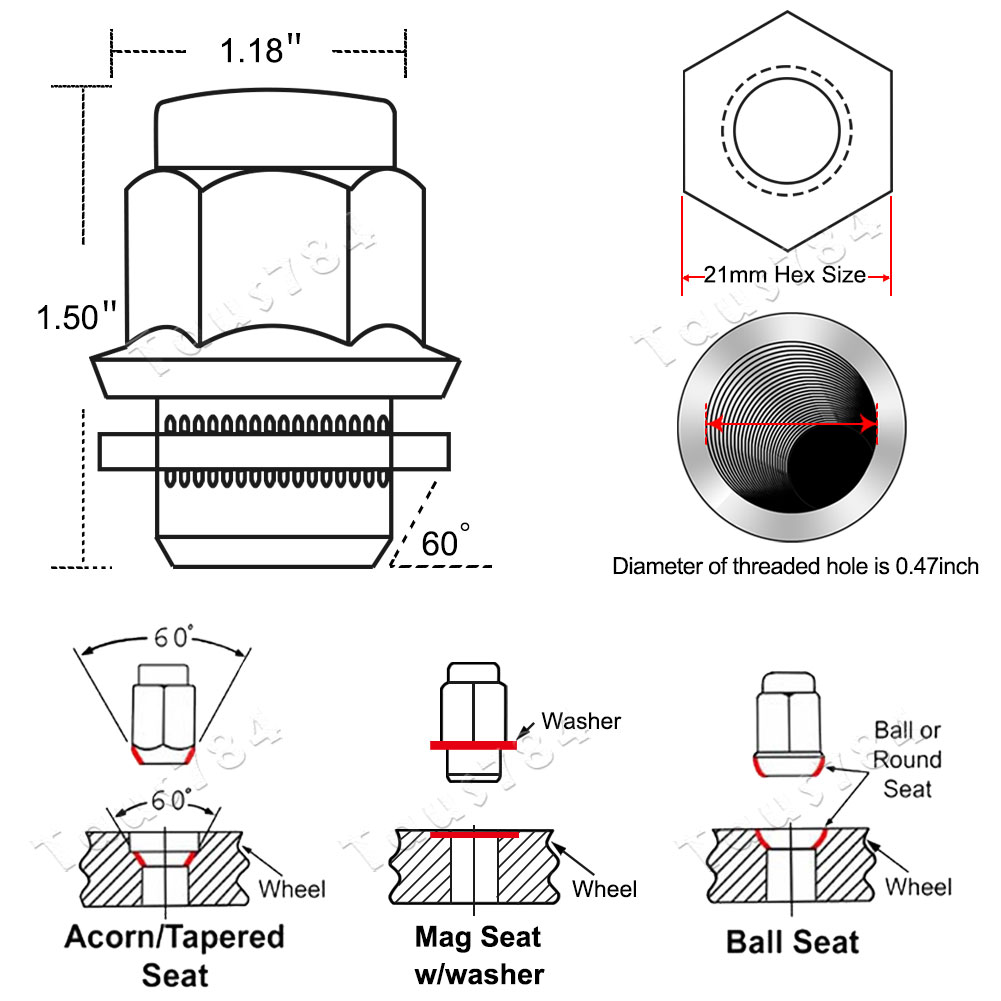 2015 Toyota Rav4 Lug Nut Size