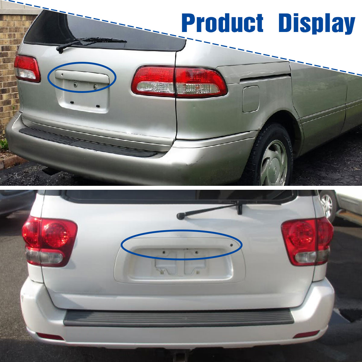 Liftgate Rear Hatch Tailgate Door Handle for 9803 Toyota Sienna 0107